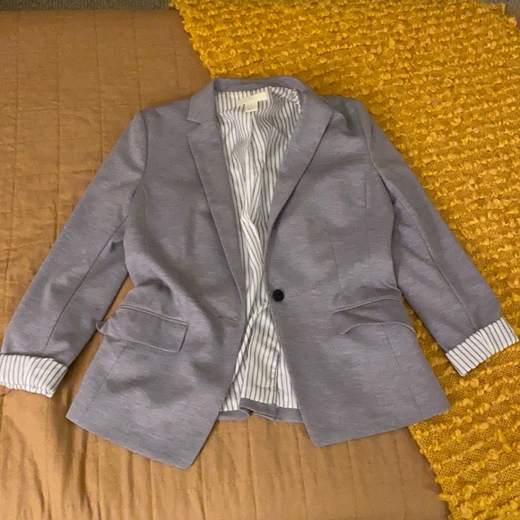 H&M Grey blazer size US 12